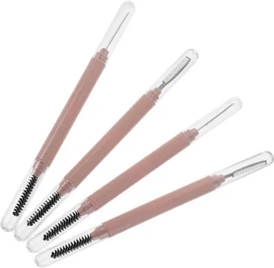 Productafbeelding van Famanu wimperkrultangset voor het scheiden en shapen van wimpers, 5 stuks met beschermkap en gebogen ontwerp