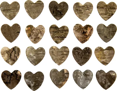 Produktbild von Oblique Unique 20 Holzherzen Holz Herz Deko Scheiben Holzdeko Streu Deko Hochzeit Dekoration Verzierung