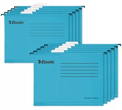 Produktbild von Esselte PendaFlex Hängemappen A4 10 Stück Blau