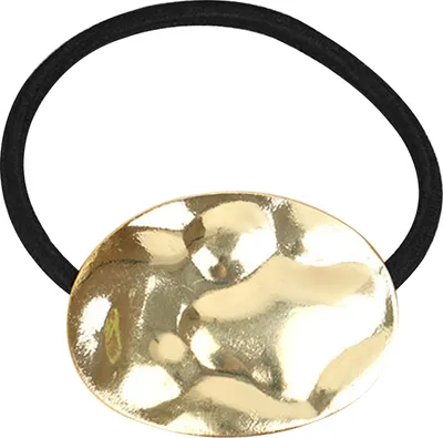 Image de Chouchou à effet miroir - Brillance dorée