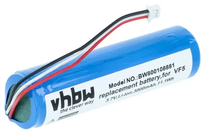 Produktbild von vhbw Akku kompatibel mit TomTom Rider GPS Navigation Navi (3000 mAh, 3,7 V, Li-Ion)