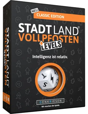 Zdjęcie produktu dla Denkriesen STADTLAND VOLLPFOSTEN Levels Classic, Rozszerzenie do gry karcianej, Przyjęcie, 12 lat(a), 30 min