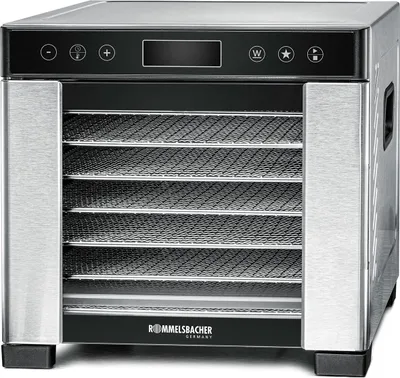 Produktbild von Rommelsbacher DA 650 Dörrautomat 600W 7 Etagen ed/sw (DA650)