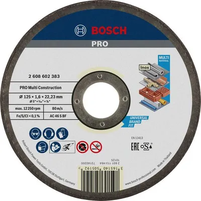 Produktbild von PRO Multi Material Trennscheibe, 125 x 1,6 x 22,23 mm