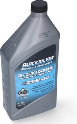 Produktbild von Quicksilver 4-Stroke Marine Engine Oil SAE 25W-40 1 L 4-takt Motoröl