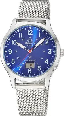 Master Time MTGA-10961-32M Herren-Funkuhr Super Power Aviation Blau 1