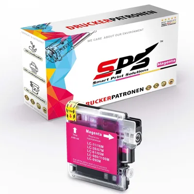 Produktbild von LC-980M Tintenpatrone Kompatibel für Brother MFC-295 CW | 1x Magenta