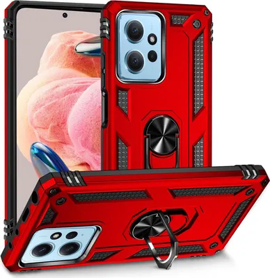 Immagine prodotto di Custodia per telefono cellulare Armor Shield per Xiaomi Redmi Note 12 (4G) cover Custodia ultra ibrida per telefono cellulare cover protettiva