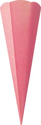 Produktbild von Schultüten-Rohling "Glitter", 68 cm Light Pink