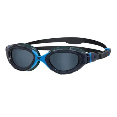 Produktbild von Zoggs Schwimmbrille Predator Flex, Farbe:schwarz-blau / dunkel getönt