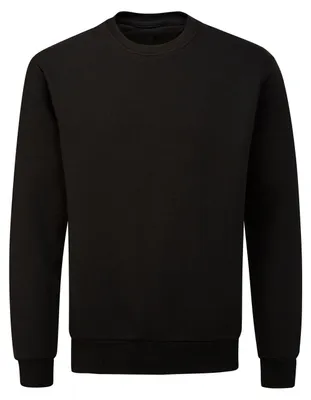 Produktbild von Mantis - "Essential" Sweatshirt für Herren/Damen Uni LT4917 (XXL) (Schwarz)