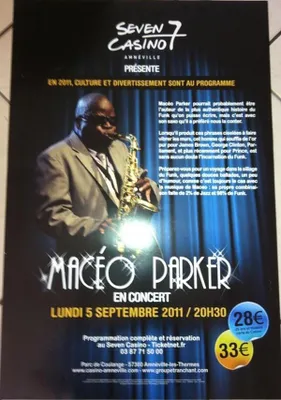 Obrázok produktu pre Macéo Parker – Koncert 2011 – PLAGÁT – 40x60 cm