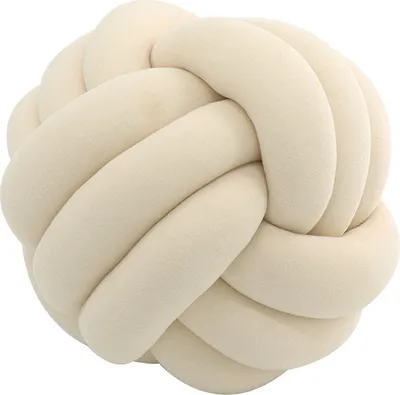 Image de CANDeal Coussin à nouer 20cm, Coussin à nouer pour canapé, lit, décoration, Coussin décoratif à nouer, Coussin boule à nouer