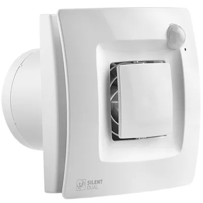 Image de Soler & Palau SILENT DUAL 100 ventilateur d'extraction autonome avec hygrostat et détecteur de mouvement