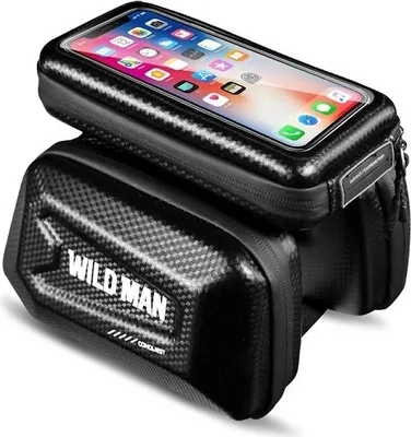 Produktbild von Wildman Tasche/Fahrradhalter Xl E6S Umhängetasche Schwarz/Schwarz