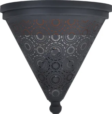 Zdjęcie produktu dla Orientalna lampa ścienna Dekoracja ścienna Firas Czarny