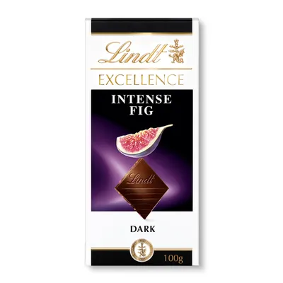 Obrázek produktu pro Czekolada Lindt Excellence gorzka z figami i herbatnikami 100g