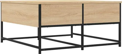 Obrázok produktu pre vidaXL Konferenčný stolík Sonoma Oak 80x80x40 cm Materiál dreva