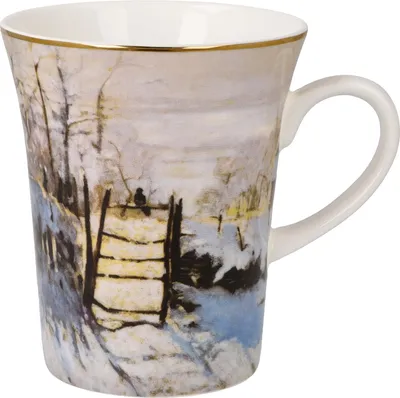 Immagine prodotto di Goebel Künstlertasse Claude Monnet - Die Elster, Fine Bone China, Bunt, 400 ml, 67075301