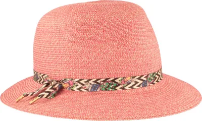 Mayser knautschbarer Damen Traveller Nane mit UV Schutz 80 in rot