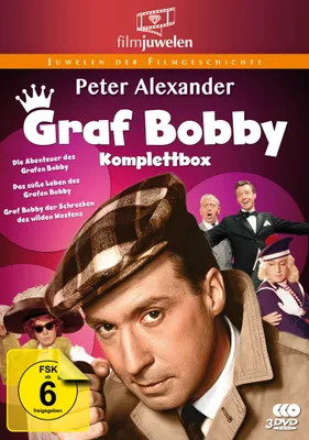 Produktbild von Peter Alexander: Graf Bobby Komplettbox - Die komplette Filmtrilogie