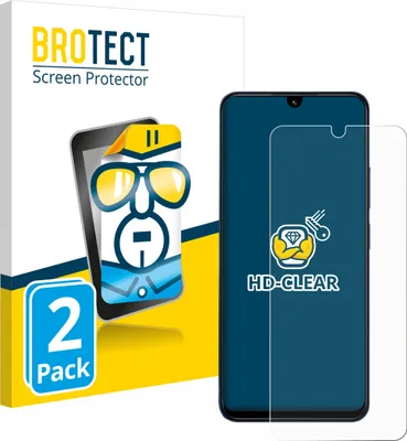 Produktbild von 2x Für Xiaomi Redmi 14C Schutzfolie BROTECT Displayschutz Display Schutz Folie Klar Transparent