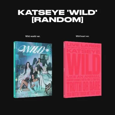 Zdjęcie produktu dla KATSEYE 3rd EP Album [WILD] (Wild world Ver. / Wild heart Ver.)