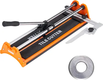 Produktbild von VEVOR Fliesenschneider mit einer Gesamtschnittlänge von 430mm, Schnittstärke 4-12mm Mindest. Schnittbreite 25mm Fliesenschneidmaschine inkl. Extra Schneidrad Fliesenverlegungs-& Renovierungsprojekten