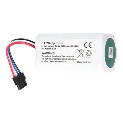 Image de Batterie de rechange Extralink 3200 mAh 14,4 V pour robot aspirateur Xiaomi S20
