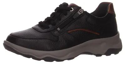 Image de Chaussures basses à lacets Waldläufer confortables en noir, taille 12,5