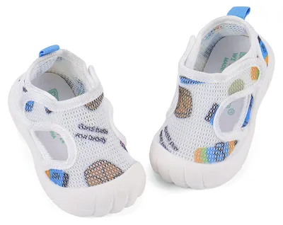 Productafbeelding van LACOFIA Babyloops, universeel, eerste babyschoenen, mesh sneakers voor peuters, antislip