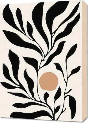 Produktbild von Bild 50x70cm Pflanzenständer Minimalistisch, Innenräume Skandinavischer Stil, Boho