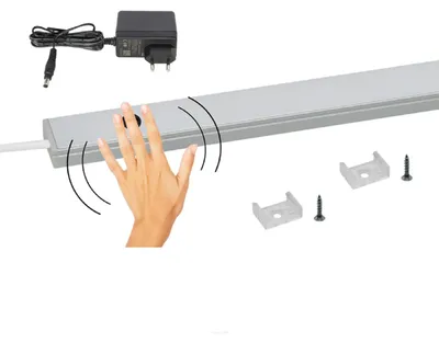 LED-Unterbauleuchte 100 cm, 4000 K, Handsensor, 570 lm, 12 V