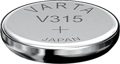 Produktbild von 10 x Varta Knopfzelle V315 / 315 / SR67 / SR716SW / 1,55V