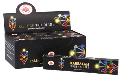 Produktbild von Räucherstäbchen Green Tree "Kaballah Tree of Life" 15gr.