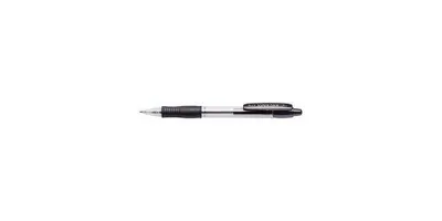 Image de Stylo à bille rétractable PILOT SUPER GRIP M, Couleur du trait : noir