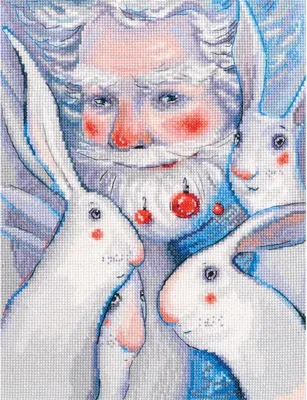 Produktbild von RTO Kreuzstich Set "Schneebedeckt", Zählmuster, 20,5x27cm