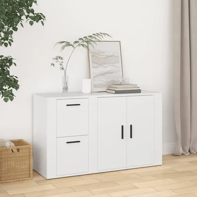 Obrázek produktu pro vidaXL Příborník bílý 100x33x59,5 cm odvozený výrobek ze dřeva