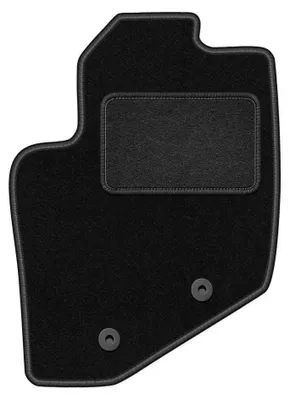Immagine prodotto di Tappetino guidatore in moquette per Volvo V70 II 2000-2007 (station wagon) – 1 pezzo, nero, su misura – Wielganizator LUX