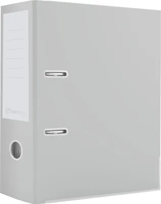 Produktbild von Interdruk Ordner A4 75mm Pastellfarbengrau