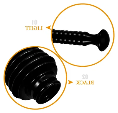 Produktbild von Toilettenpömpel aus PVC zur effektiven Beseitigung von Verstopfungen im Haushalt, sicher und einfach zu handhaben in Schwarz