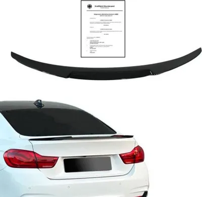 Produktbild von Heckspoiler Spoiler hinten Heckklappe Kofferraumspoiler passend für BMW 4er F36 Coupe