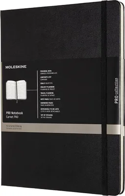 Zdjęcie produktu dla Notes Professional 19x25 tw. czarny MOLESKINE