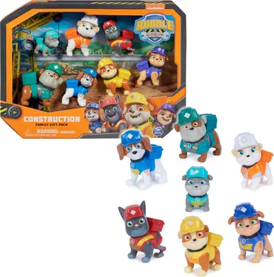 Produktbild von Rubble & Crew - Spielfiguren-Geschenkset mit 7 Hundefiguren
