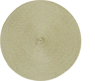 Produktbild von Tischset rund Polypro natur, 6 Stück. 2003-6