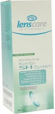 Produktbild von Lenscare Kombi SH System Lösung+1 Behälter 380 ml