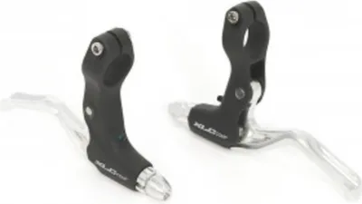 Produktbild von XLC Comp Bremshebelset BL-V12 2-Finger, sw/silber, Alu, für Rapidfire