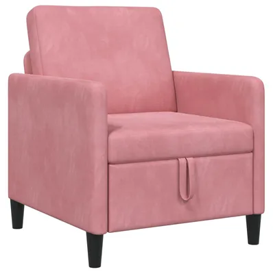 Produktbild von vidaXL Sofa mit Stauraum Rosa 72 x 78 x 87 cm Polyester