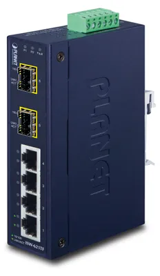 Zdjęcie produktu dla PLANET ISW-621TF, Nie zarządzany, L2, Fast Ethernet (10/100), Pełny dupleks, Montaż naścienny / rzutowanie na sufit