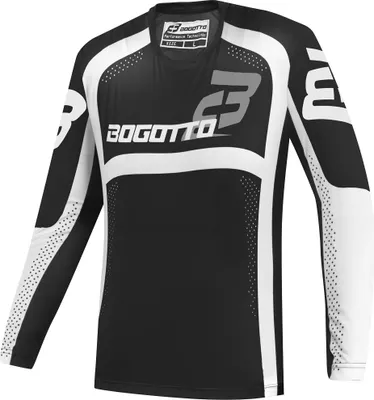 Immagine prodotto di Maglia da motocross Bogotto Ares-MTN, nero/bianco, XS